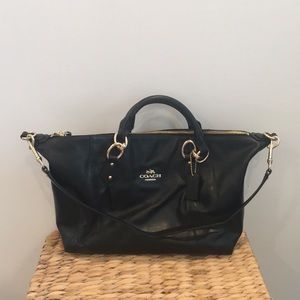 Black Leather COACH Purse  - Barely Used